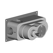 Carimali IlTondo Внутренняя часть смесителя для душа, с автоматическим переключателем W5701