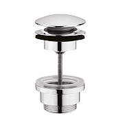 Carimali IlTondo Донный клапан для раковины 1 1/4, универсальный, цвет: хром 70320-CR