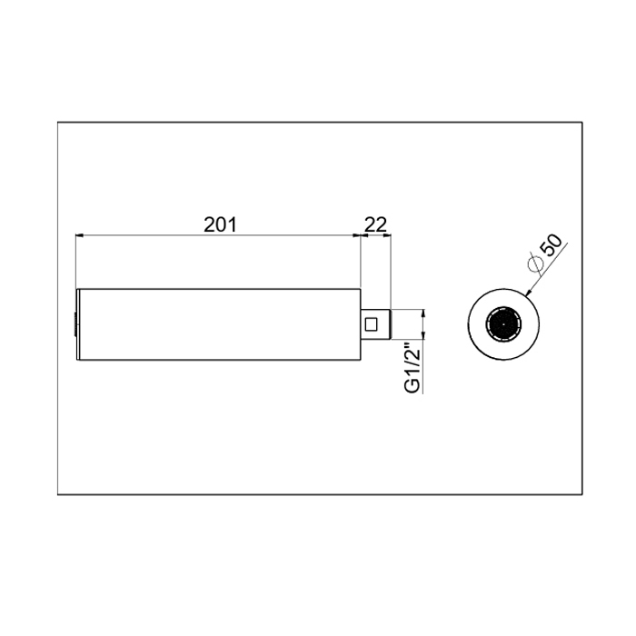 Carimali IlTondo Потолочная лейка для душа, цвет: нержавеющая сталь 26882X