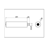 Carimali IlTondo Потолочная лейка для душа, цвет: нержавеющая сталь 26882X