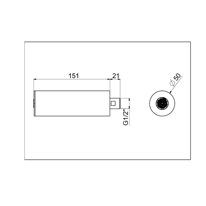 Carimali IlTondo Потолочная лейка для душа, цвет: нержавеющая сталь 26881X