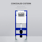 Nemo Инсталляция для электронного унитаза-биде с пневматическим смывом NMAJ977-1