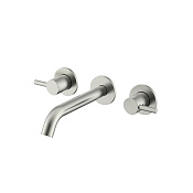 Nemo Round Смеситель для раковины, д/к, излив 18,2 см, с внутренней частью, цвет: brush nickel NM-2316BN