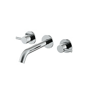 Nemo Round Смеситель для раковины, д/к, излив 18,2 см, с внутренней частью, цвет: chrome NM-2316CR