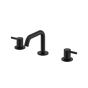 Nemo Round Смеситель для раковины с донным клапаном, высота излива 8,5 см, цвет: matte black NM-2317MB