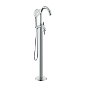 Nemo Round Смеситель для раковины, без д/к, излив 20 см, со скрытой частью, цвет: chrome NM-2354CR