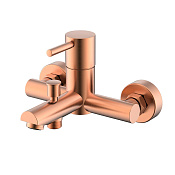 Nemo Round Смеситель для ванны и душа, излив 16,2 см, цвет: rose gold NM-2355RG