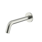 Nemo Излив настенный для ванны 20 см, цвет: brush nickel NM-8015BN