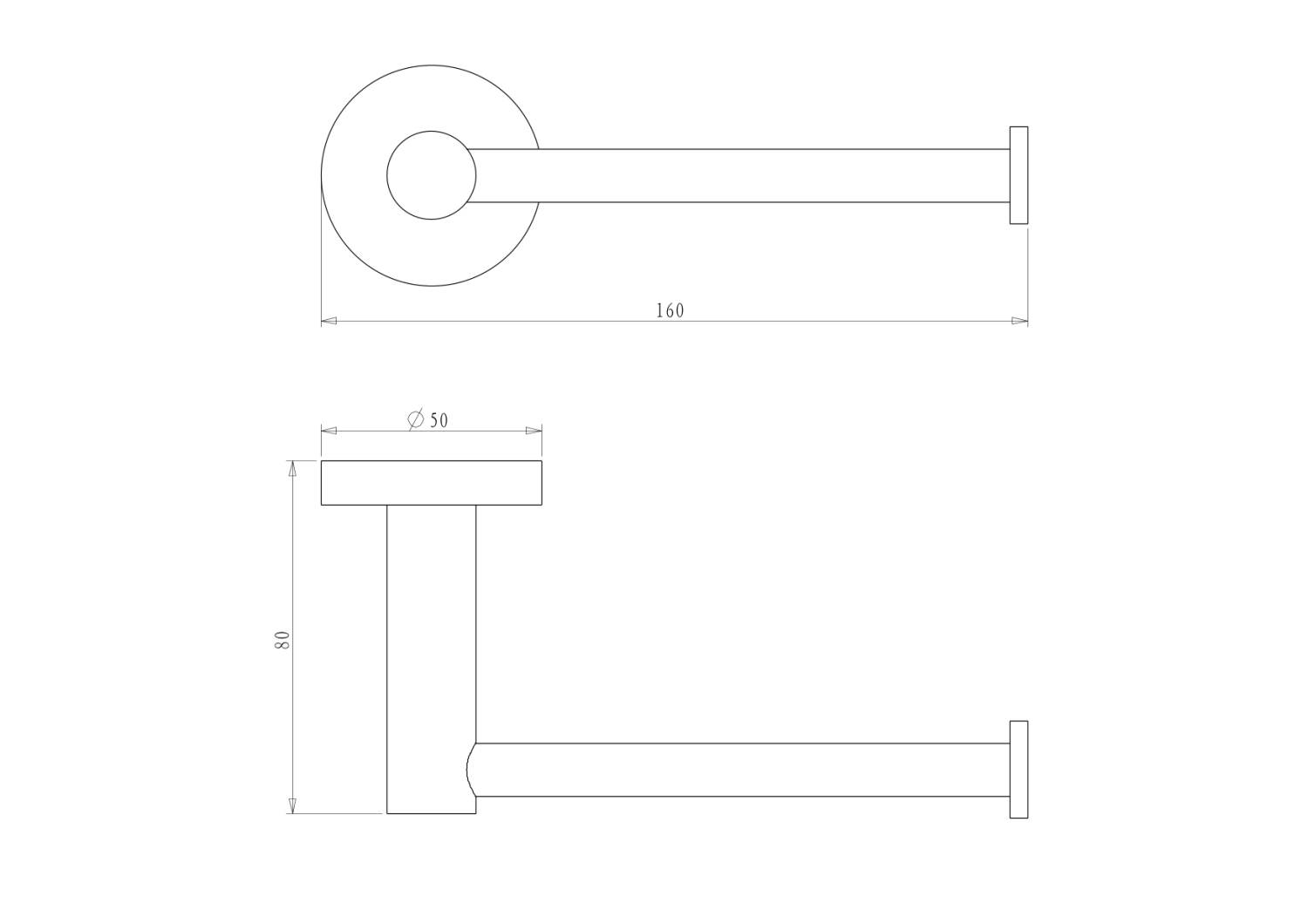 Nemo Держатель туалетной бумаги, подвесной, цвет: brush gun metal NM-C01052BGM