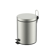 Nemo Ведро с педалью 5 литров, цвет: brush nickel NMPS-05BN