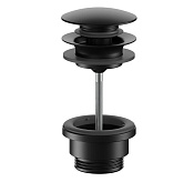 Keuco Armaturenzubehör Донный клапан Push-Open 1 1/4 дюйма, универсальный, цвет: черный матовый 59902 370000