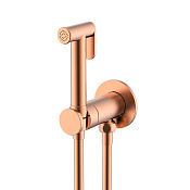 Nemo Round Гигиенический душ с прогрессивным смесителем, шланг 120 см, цвет: rose gold NM-2322RG