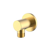 Nemo Шланговое подключение, цвет: brush gold NM-4002BG