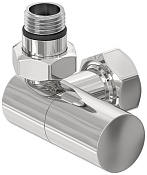 Сунержа Вентиль регулировки температуры 3D левый (цилиндр), НР G 1/2 / НГ G 3/4, цвет: без покрытия 00-1402-1234