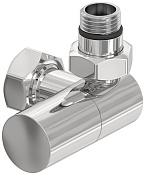 Сунержа Вентиль регулировки температуры 3D правый (цилиндр), НР G 1/2 / НГ G 3/4, цвет: без покрытия 00-1403-1234