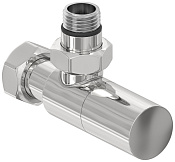 Сунержа Вентиль регулировки температуры угловой (цилиндр), НР G 1/2 / НГ G 3/4, цвет: без покрытия 00-1400-1234