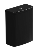 GSG Like Бачок для унитаза с механизмом смыва, цвет: черный глянцевый LKCIMBL002