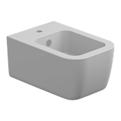 GSG Brio Биде подвесное 36х52,5 см c 1 отверстием под смеситель и переливом, цвет: белый матовый BRBISO001