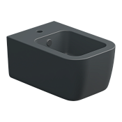 GSG Brio Биде подвесное 36х52,5 см c 1 отверстием под смеситель и переливом, цвет: ebano matt BRBISO028