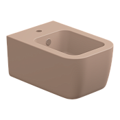 GSG Brio Биде подвесное 36х52,5 см c 1 отверстием под смеситель и переливом, цвет: cipria matt BRBISO032