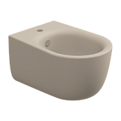 GSG Hit Биде подвесное 36,5х51 см c 1 отверстием под смеситель и переливом, цвет: sabbia matt HIBISO034