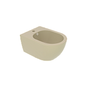 GSG Like Биде подвесное 36х52,5 см c 1 отверстием под смеситель и переливом, цвет: медовый матовый LKBISO016