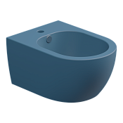 GSG Like Биде подвесное 36х52,5 см c 1 отверстием под смеситель и переливом, цвет: denim matt LKBISO027