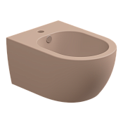 GSG Like Биде подвесное 36х52,5 см c 1 отверстием под смеситель и переливом, цвет: cipria matt LKBISO032