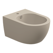 GSG Like Биде подвесное 36х52,5 см c 1 отверстием под смеситель и переливом, цвет: sabbia matt LKBISO034