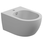 GSG Like Биде подвесное биколор 36х52,5 см c 1 отверстием под смеситель, цвет: white/white matt LKBISOBI000/001