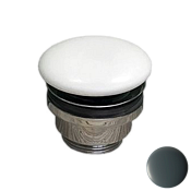 GSG Донный клапан универсальный, click-clack, 1”1/4 с керамической крышкой, цвет: ebano matt PILTONUNIAR028