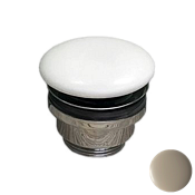 GSG Донный клапан универсальный, click-clack, 1”1/4 с керамической крышкой, цвет: cashmere matt PILTONUNIAR030