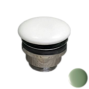 GSG Донный клапан универсальный, click-clack, 1”1/4 с керамической крышкой, цвет: salvia matt PILTONUNIAR031