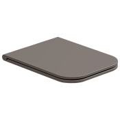 GSG Brio Крышка-сиденье для подвесного унитаза, с микролифтом, цвет: tortora matt BRCOPRSLTICR029