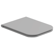 GSG Brio Крышка-сиденье для подвесного унитаза, с микролифтом, цвет: perla matt BRCOPRSLTICR033