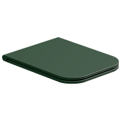 GSG Brio Крышка-сиденье для подвесного унитаза, с микролифтом, цвет: smeraldo matt BRCOPRSLTICR036