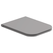 GSG Brio Крышка-сиденье для подвесного унитаза, с микролифтом, цвет: fumo matt BRCOPRSLTICR038