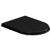 GSG Cruise Крышка-сиденье для подвесного унитаза, с микролифтом, цвет: черный глянцевый CRCOPRSLTICR002