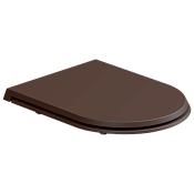 GSG Cruise Крышка-сиденье для подвесного унитаза, с микролифтом, цвет: cacao matt CRCOPRSLTICR035
