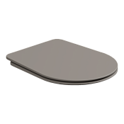 GSG Hit Крышка-сиденье для подвесного унитаза, с микролифтом, цвет: cashmere matt HICOPRSLTICR030