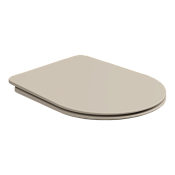 GSG Hit Крышка-сиденье для подвесного унитаза, с микролифтом, цвет: sabbia matt HICOPRSLTICR034