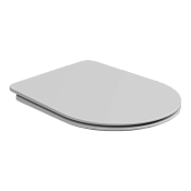 GSG Hit Крышка-сиденье для подвесного унитаза, с микролифтом, цвет: белый глянцевый HICOPRSLTICRCN000