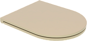 GSG Like Крышка-сиденье для подвесного унитаза, с микролифтом, цвет: медовый матовый LKCOPRSLTICR016