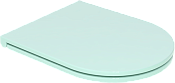 GSG Like Крышка-сиденье для подвесного унитаза, с микролифтом, цвет: бирюзовый глянцевый LKCOPRSLTICR024