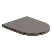 GSG Like Крышка-сиденье для подвесного унитаза, с микролифтом, цвет: tortora matt LKCOPRSLTICR029