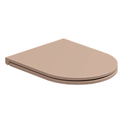 GSG Like Крышка-сиденье для подвесного унитаза, с микролифтом, цвет: cipria matt LKCOPRSLTICR032