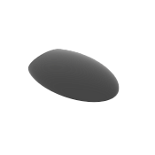 GSG Touch Крышка-сиденье для подвесного унитаза, с микролифтом, цвет: черный матовый TOCOPRTICR003