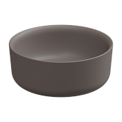GSG Hit Раковина чаша d42 см, без перелива и отверстия под смеситель, цвет: tortora matt HILAVRO42029