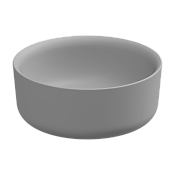 GSG Hit Раковина чаша d42 см, без перелива и отверстия под смеситель, цвет: perla matt HILAVRO42033