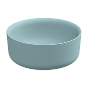 GSG Hit Раковина чаша d42 см, без перелива и отверстия под смеситель, цвет: ice matt HILAVRO42037